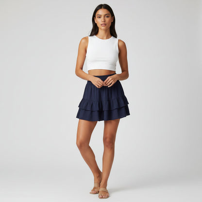 Retro Rara Layered Skorts