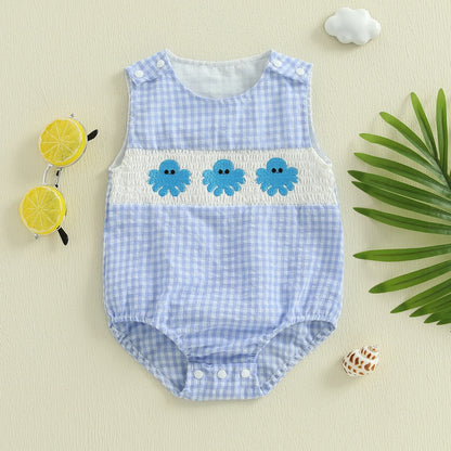 TURTLE Striped Romper