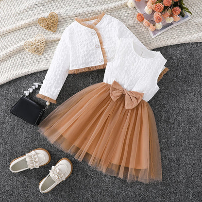 ESTELLE Tulle Dress with Jacket
