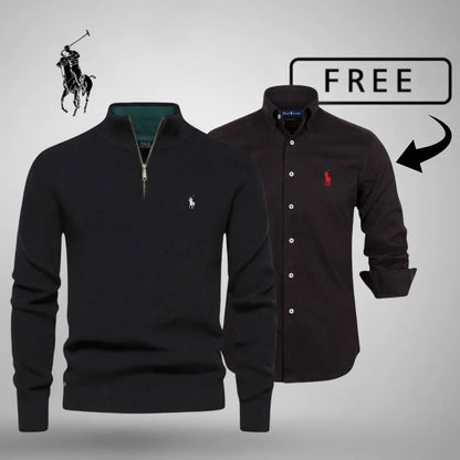 premium-half-zip-jumper-free-classic-shirt