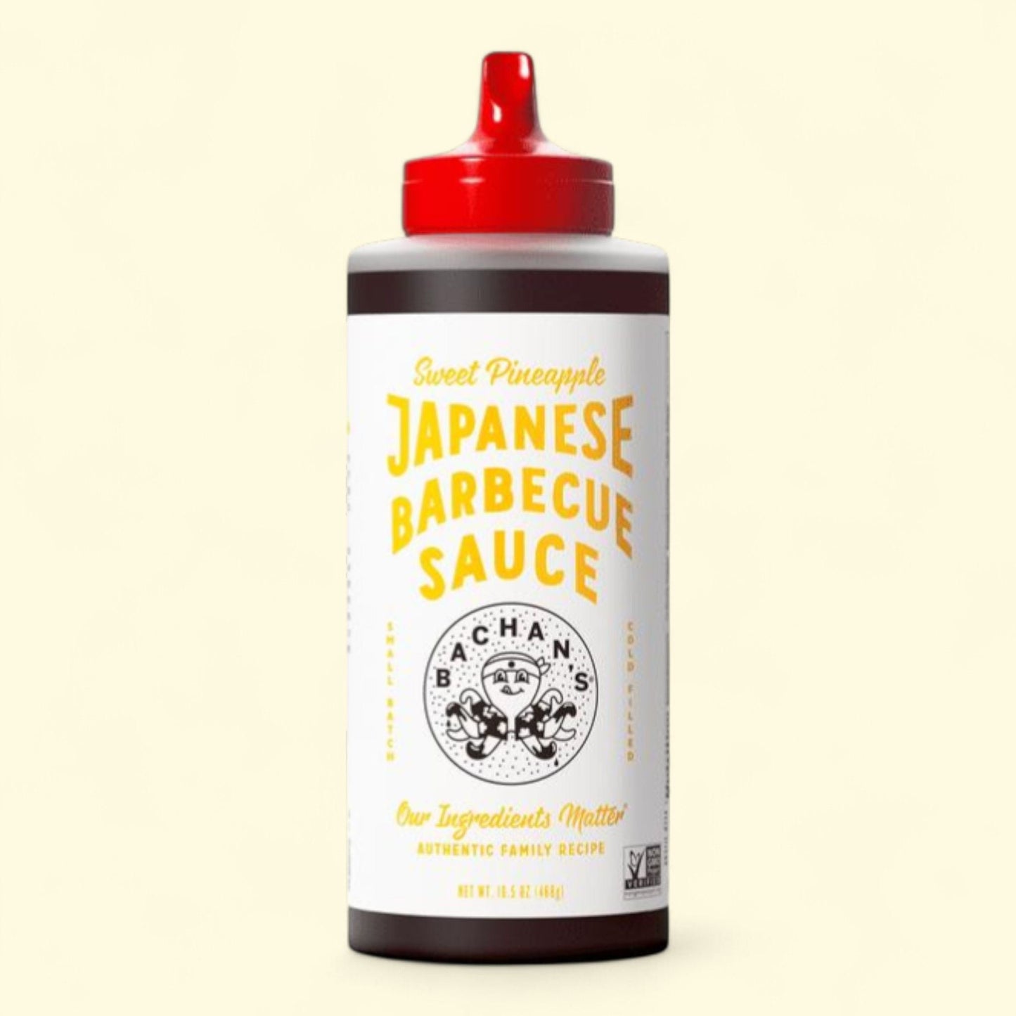 Bachan's Sweet Pineapple Japanese BBQ Sauce, 16.5oz Bottle