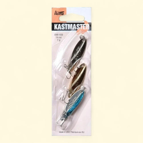 Acme Tackle Kastmaster Fishing Lure Spoons 3PK 1/4 oz.