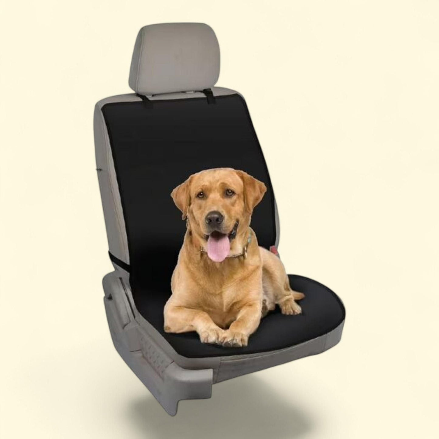 BDK TravelDog Car Seat Cover Protector, Black Oxford Hammock, 1 count