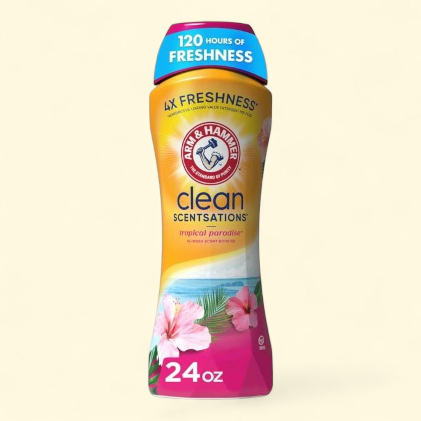 ARM & HAMMER Clean Scentsations In-Wash Scent Booster, Tropical Paradise, 24 Oz