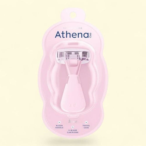 Athena Club Women's Razor, Mini, 1 Refill Cartridge, Travel Case