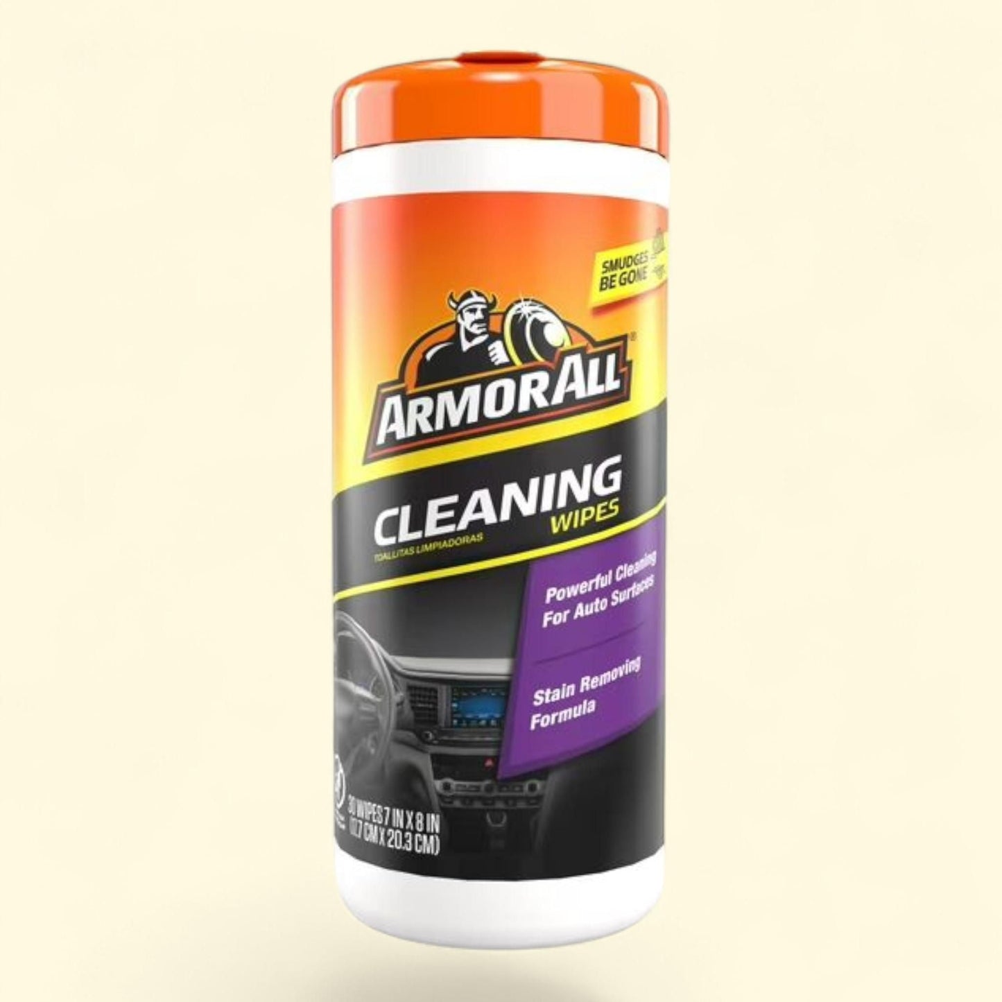 Armor All Interior Car Cleaning Wipes, 30 Count