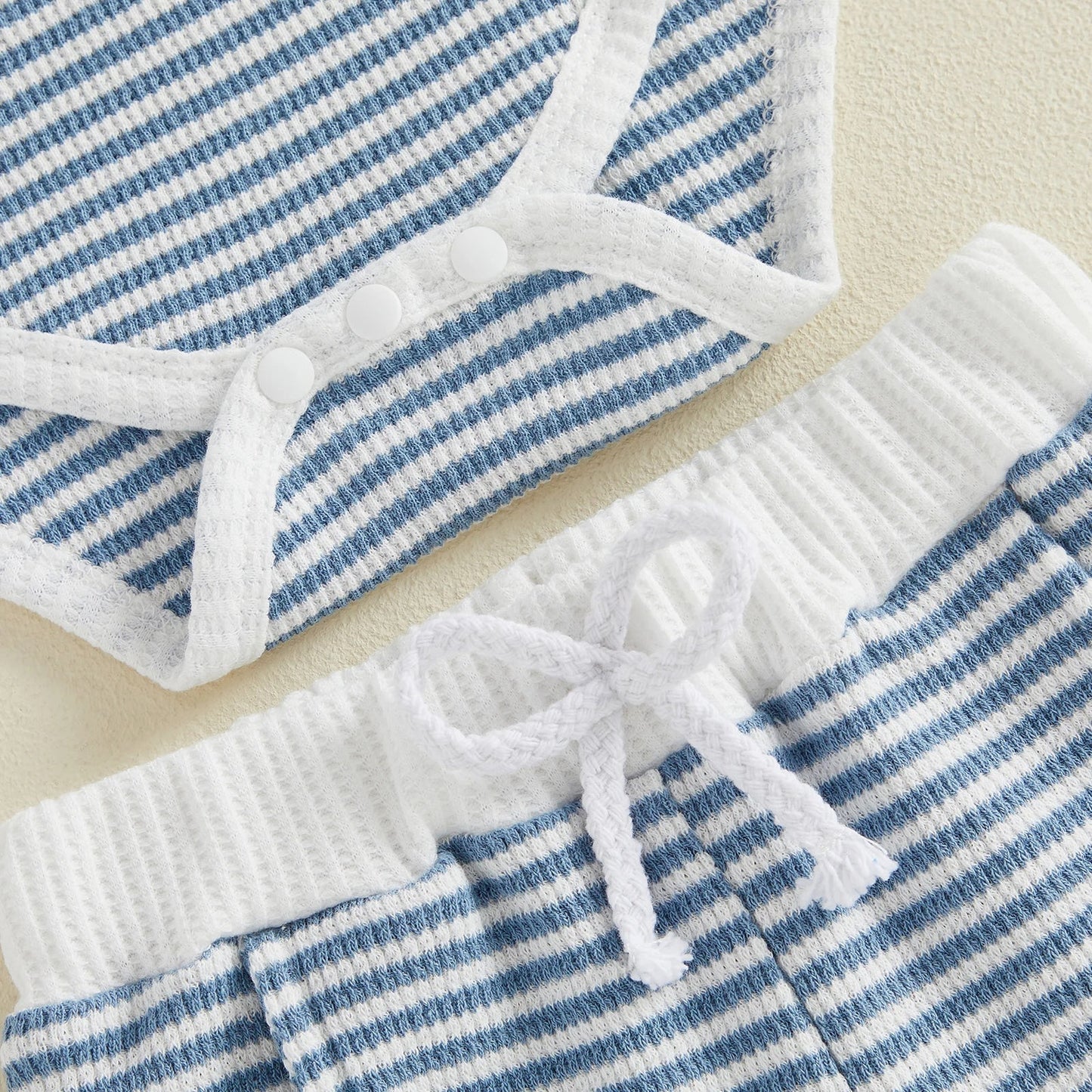 LITTLE SISTER Striped Joggers Outfit