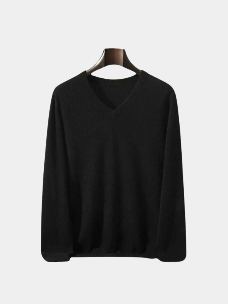cashmere-v-neck-knitwear-sweater-cross-crown