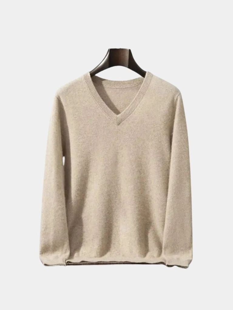 cashmere-v-neck-knitwear-sweater-cross-crown