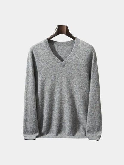cashmere-v-neck-knitwear-sweater-cross-crown
