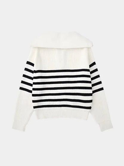 casual-striped-zip-up-sweater-cross-crown