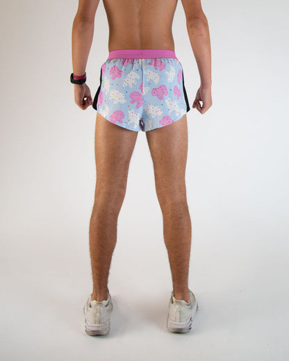 Men's Animal Cookies 2" DS Split Shorts