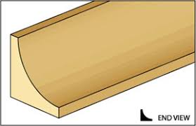 Basswood - Trim - Cove - 5/64"