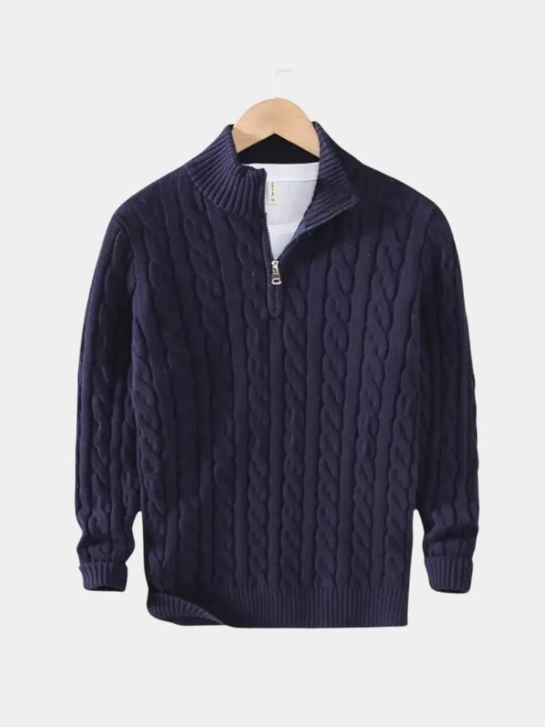 essential-half-zip-sweater-cross-crown-1