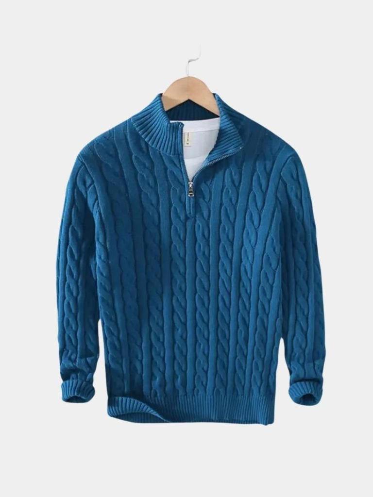 essential-half-zip-sweater-cross-crown-1
