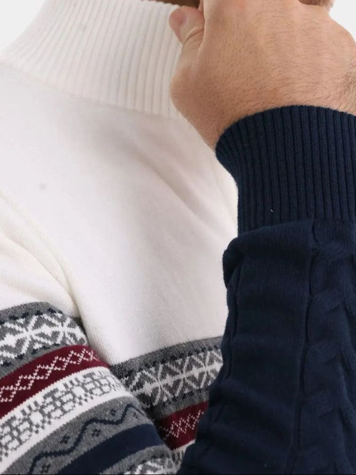 half-zip-knit-pullover-sweater-cross-crown