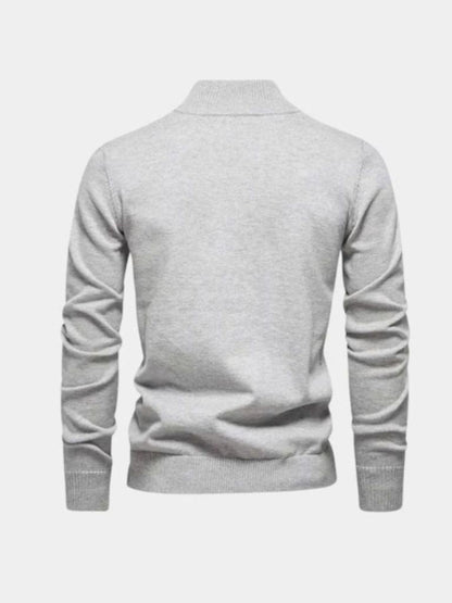 half-zip-knitwear-pullover-sweater-cross-crown