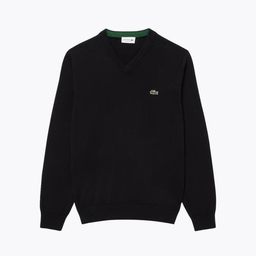 lc-monochrome-cotton-v-neck-sweater