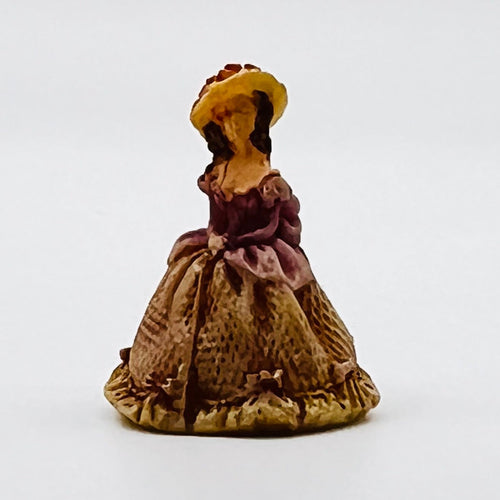 Lady in Ballgown Statue - two colours - Miniature