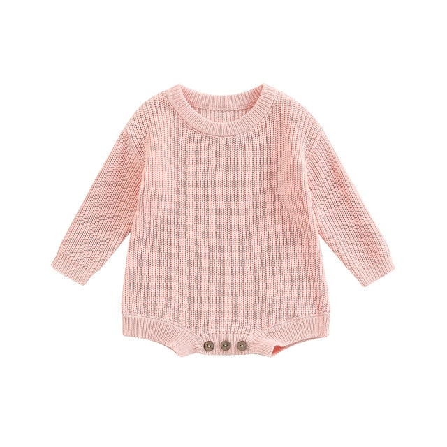 BIG COZY Knitted Romper