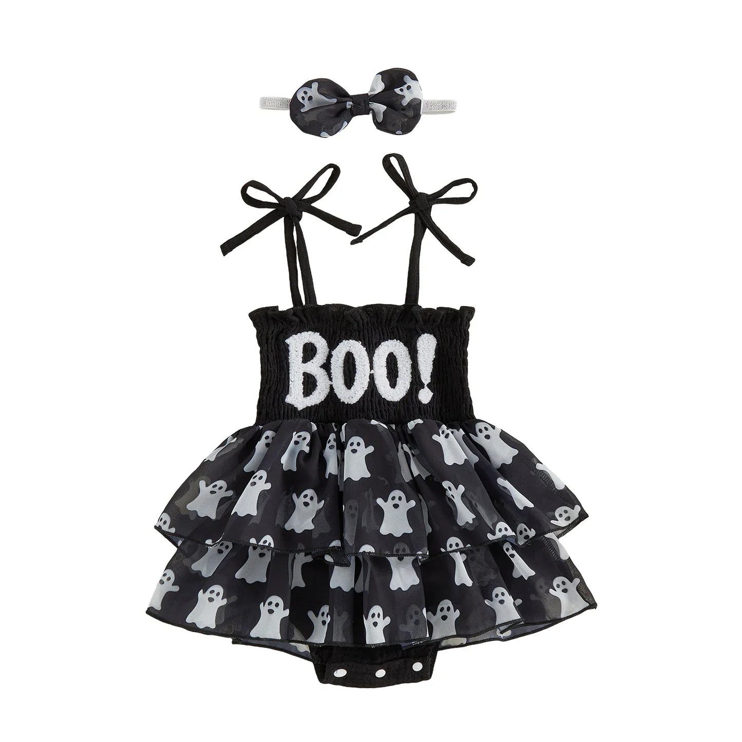 HALLOWEEN Layered Tutu Romper