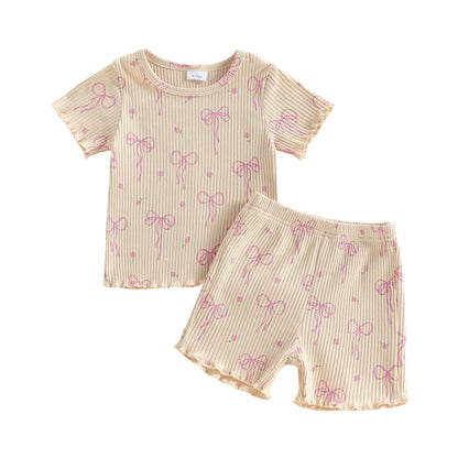 BOWTIES Ribbed Summer Outfit