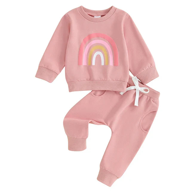RAINBOW Joggers Outfit