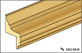 Basswood - Trim - Wainscot Trim - MMC6 - 1/12 Scale - Dollhouse Miniature - Diorama
